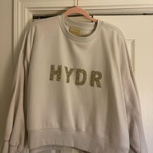 Judith March Cream Sweatshirt Ole Miss “HYDR”